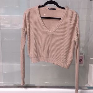 Brandy Melville Cropped Sweater
